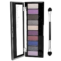 Palladio Eyeland Vibes, Escape to the Tropics, 10 Count Eyeshadow Palette, 5 Curated Palettes, Seductive Nudes to Vibrant Hues, Complimentary Shades, Day and Night Looks, Rich Pigment, Cabana