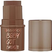 Baby Got Bronze | Cream Bronzer Stick Easy to Apply & Blend | Vegan & Cruelty Free | Free From Gluten, Parabens, Preservatives, & Microplastic Particles (30 | Mocha Me Crazy)