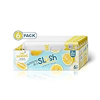 Scoot Frozen Lemonade 6 Pack: Original Lemon 6-3.25-ounce Shelf-stable Pouches of Classic Lemon Flavor Lemonade, Ready to Freeze, Squeeze Into a Slushy, and Enjoy