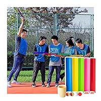 Teamwork Group Activities, Pipeline Challenge Games For Home/Company/School, Birthday Party Backyard Games(Size:5 pieces-30cm)