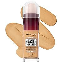 Maybelline Instant Age Rewind Eraser Foundation with SPF 20 and Moisturizing ProVitamin B5, 225, 1 Count