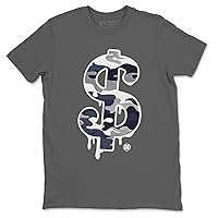 Dollar Camo T-Shirt - Midnight Navy Sneaker Match Tee