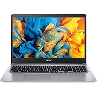 acer 2022 15inch HD IPS Chromebook, Intel Dual-Core Celeron Processor Up to 2.55GHz, 4GB RAM, 128GB Storage, Super-Fast WiFi Up to 1300 Mbps, Chrome OS-(Renewed) (Dale Silver)