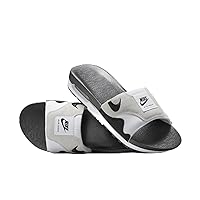 Nike Air Max 1 Men's Slides (DH0295-102, White/Light Neutral Grey/Black) Size 18