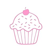 Cupcake 4 Inches