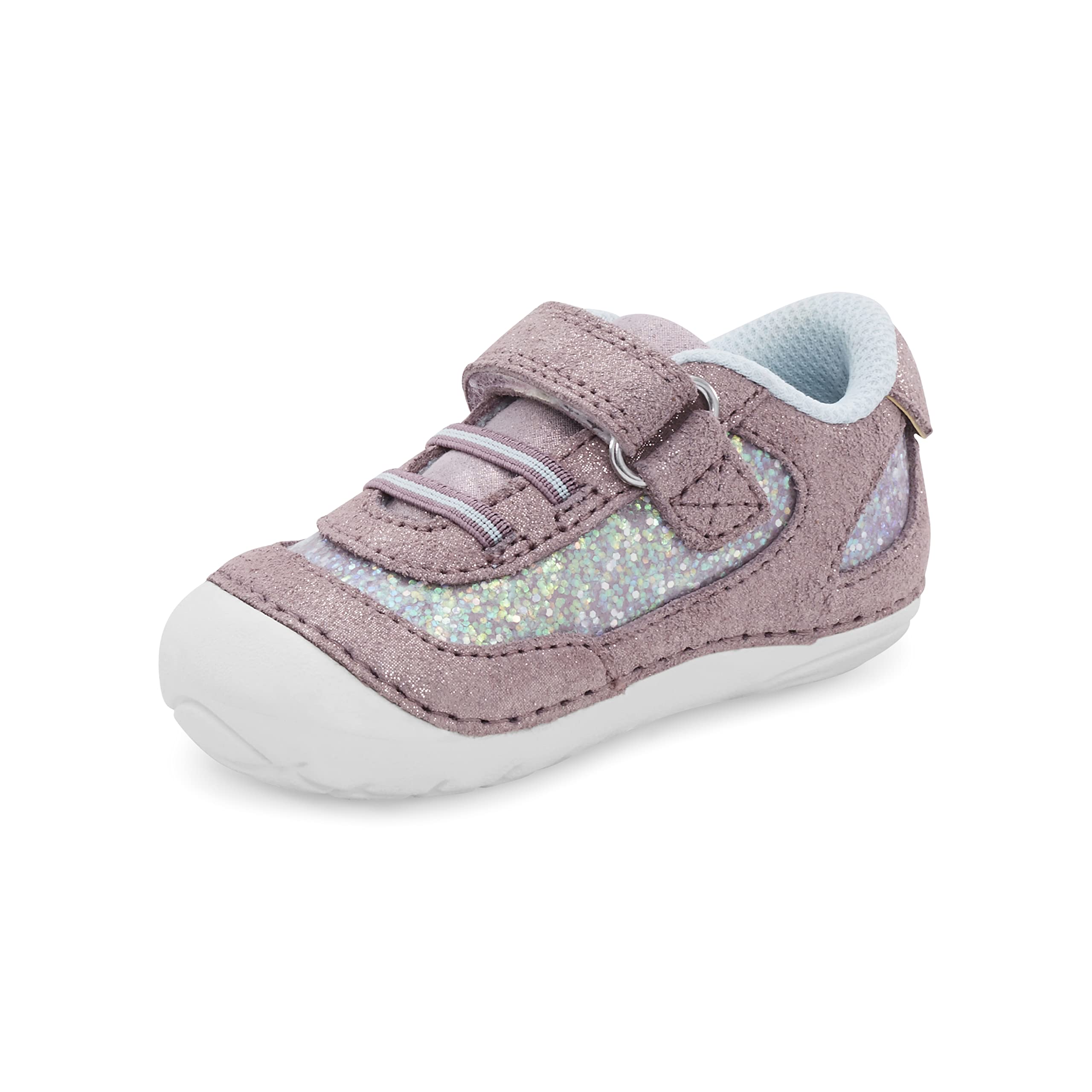 Stride Rite Baby Girls SM Jazzy Sneaker, Lavender Multi, 5 Infant