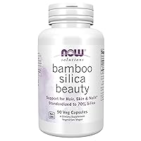 Solutions, Bamboo Silica Beauty, Support for Hair, Skin & Nails, Standardized to 70% Silica, 90 Veg Capsules