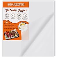 240 Sheets White Butcher Paper No Wax Butcher Paper Precut 12 x 12 in Butcher Paper Square Meat Sheet Disposable for Wrapping Meat Sublimation Heat Press