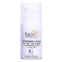 Puglia Cosmesi Eye contour for all skin types with olive oil organic, anti-stain and anti-wrinkle thanks to snail slime