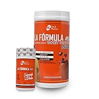 La Formula RG Hydrolyzed Whey Protein Powder with BCAA, 2.05 Lb + Pills Weight Loss (120 Capsules)