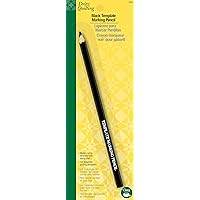 Dritz 3080 Template Marking Pencil, Black