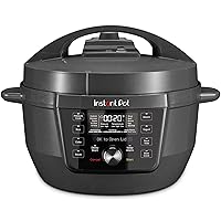 Instant Pot RIO Wide Plus, 7.5 Quarts 35% Larger Cooking Surface, WhisperQuiet Steam Release, 9-in-1 Electric Multi-Cooker, Pressure Slow Cooker, Rice Cooker, Steamer, Sauté, Cake & Warmer