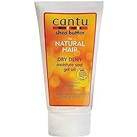Cantu Shea Butter for Natural Hair Dry Deny Moisture Seal Gel Oil, 5 Ounce