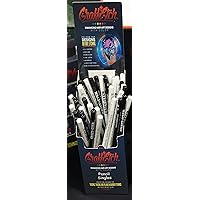 GraffEtch Barber Pencil Singles Display Prepack (Singles Display Prepack 24 Black/ 24 White Pencils)