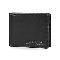 Harley Davidson Men's Leather RFID Blocking Billfold Wallet