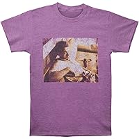 Men's Dean Slim Fit T-Shirt Neon Purple Heather