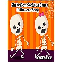 Shake Dem Skeleton Bones Halloween Song | The Kiboomers