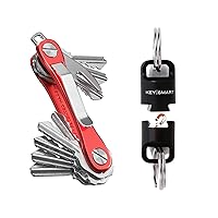 KeySmart Rugged Key Holder Red & MagConnect