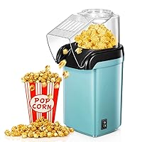 Popcorn Popper, 3.5 Quart Popcorn Machine, 450W Home Hot Oil Popcorn Maker  Machine with Stirring Rod