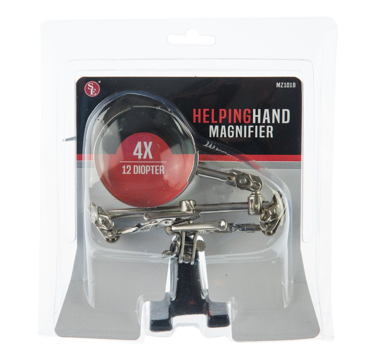 SE Helping Hand with Magnifying Glass - MZ101B