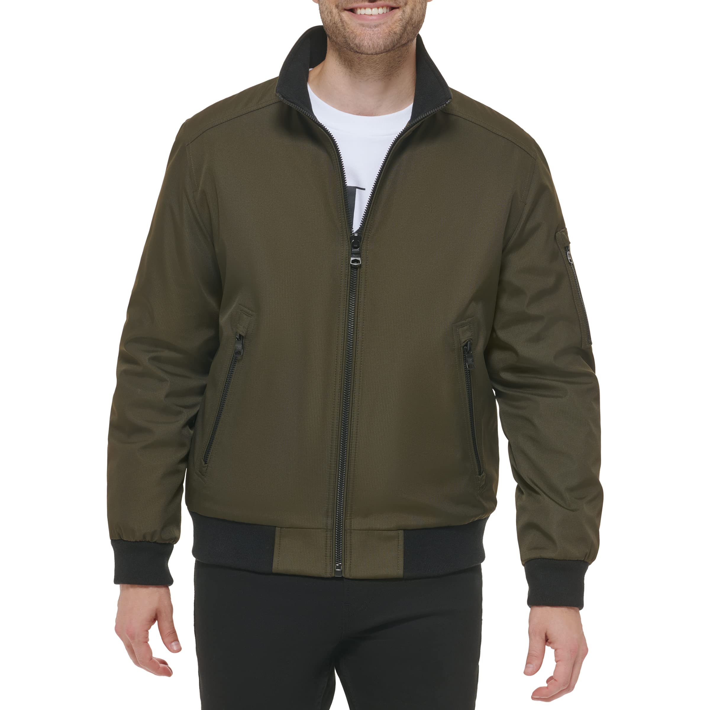 Mua Calvin Klein Men's Winter Coats, Sherpa-Lined Hooded Soft Shell Jacket  trên Amazon Mỹ chính hãng 2023 | Fado