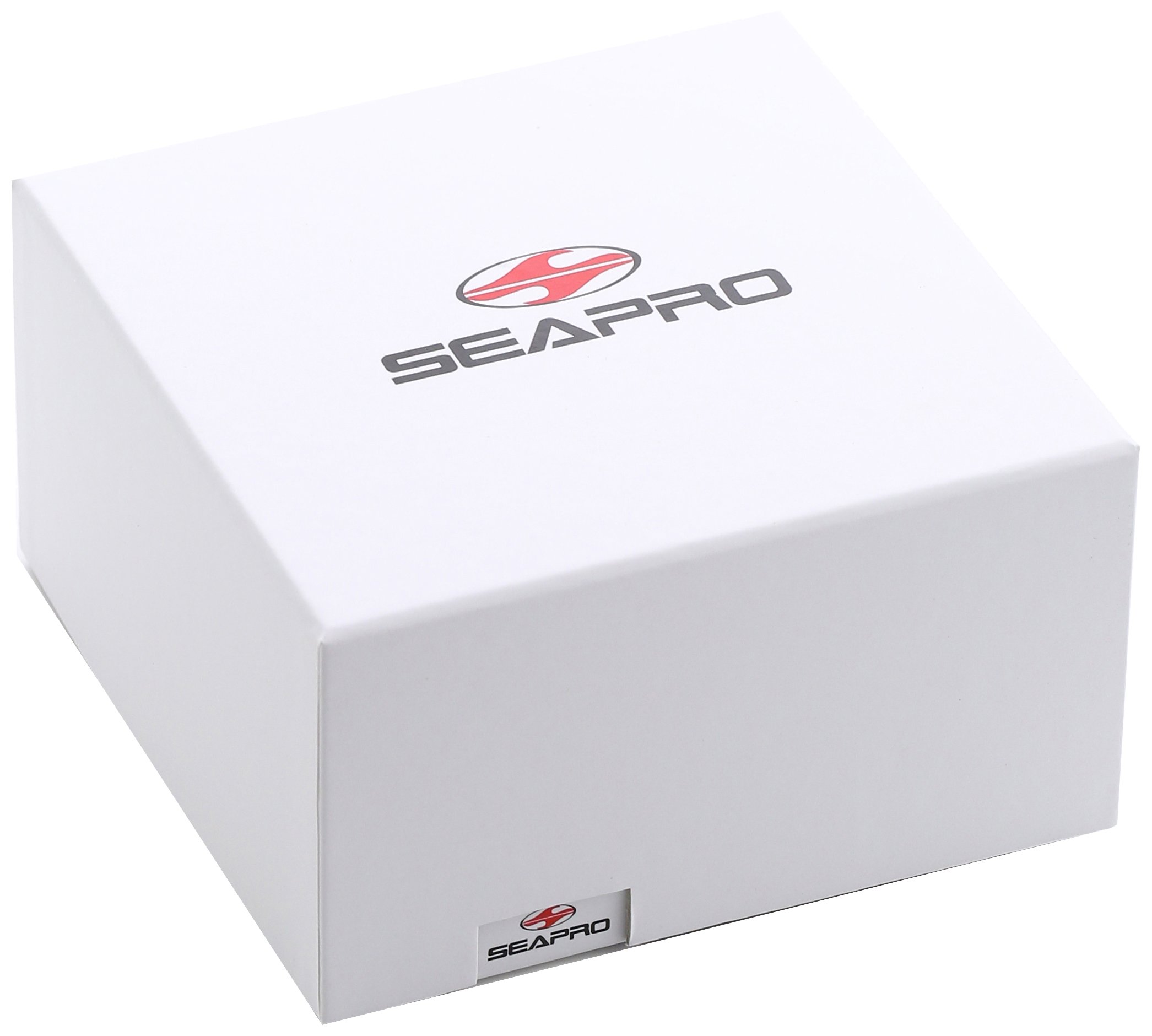 Seapro Men's SP3344 Guardian Analog Display Quartz Orange Watch, Grey