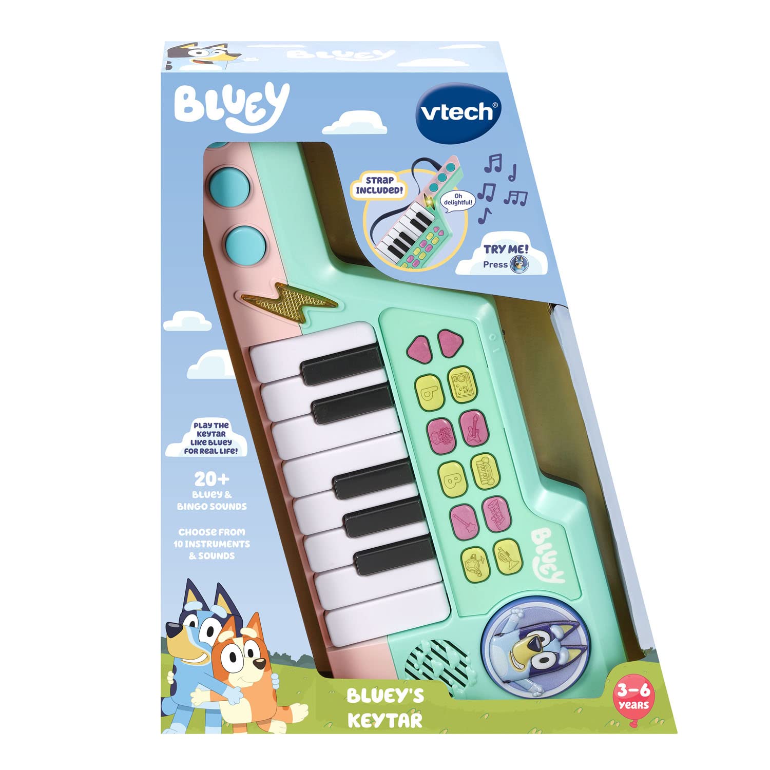 VTech Bluey Bluey's Keytar