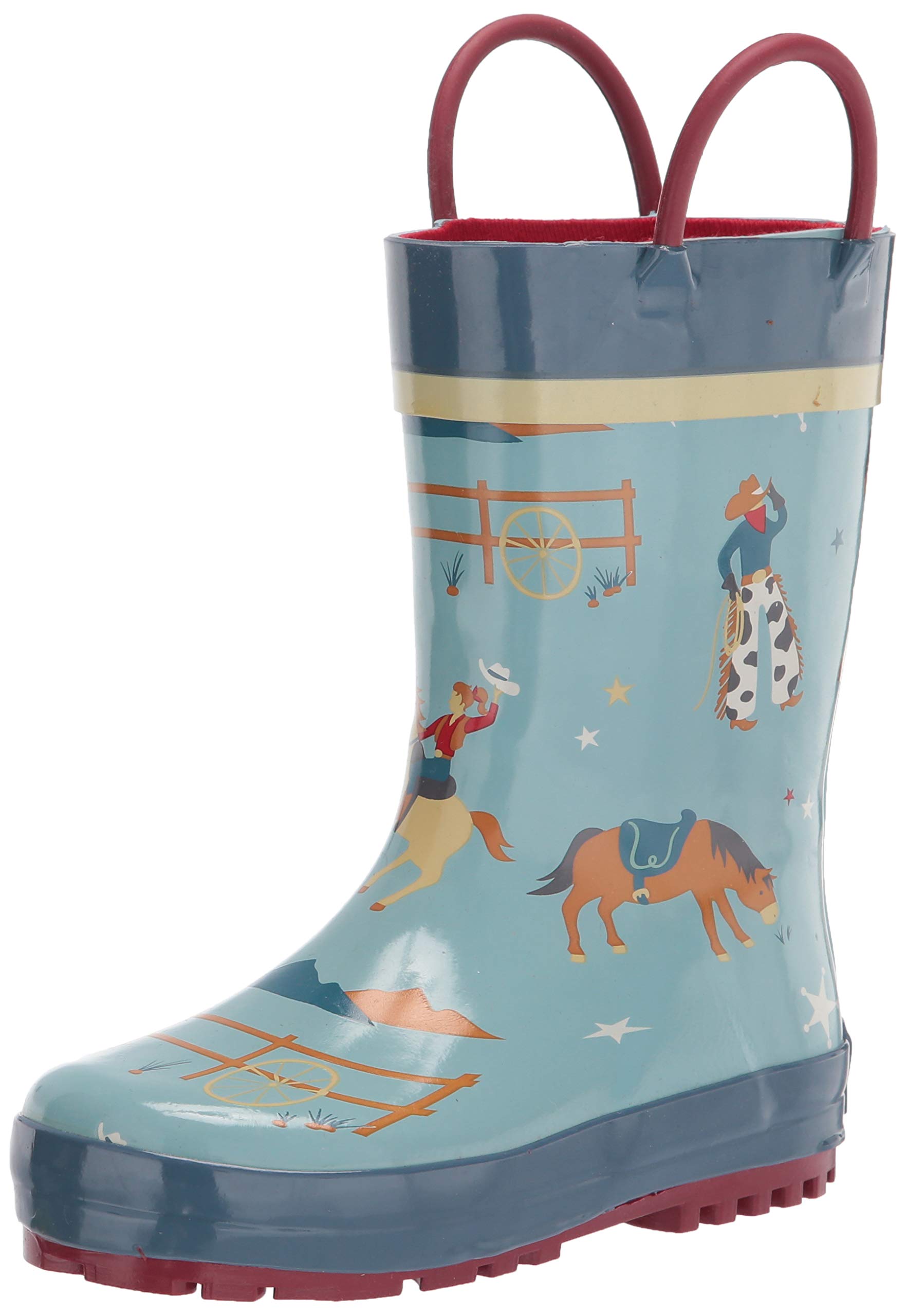 Stephen Joseph Girls All Over Print Rain Boots