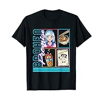 Broken Promise, Anime Otaku Girl Japan Kawaii Ramen Noodles T-Shirt
