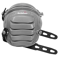 Hultafors Work Gear HT5217 All-Terrain Gel Kneepads for Work with Thick Layered Gel Cushion, High Density Closed-Cell Foam and Neoprene Padding, All-Terrain Cap Design, Flexible Rubber Straps
