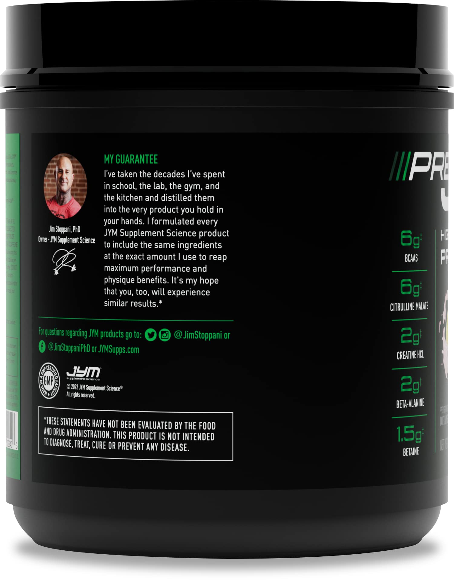 PRE JYM 30 Servings - Pink Lemonade