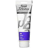 Pebeo Studio Acrylics Auxiliaries, Gloss Gel, 250 ml, 8.45 Fl Oz (Pack of 1)