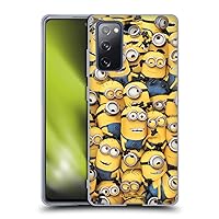 Head Case Designs Officially Licensed Despicable Me Pattern Funny Minions Soft Gel Case Compatible with Samsung Galaxy S20 FE / 5G