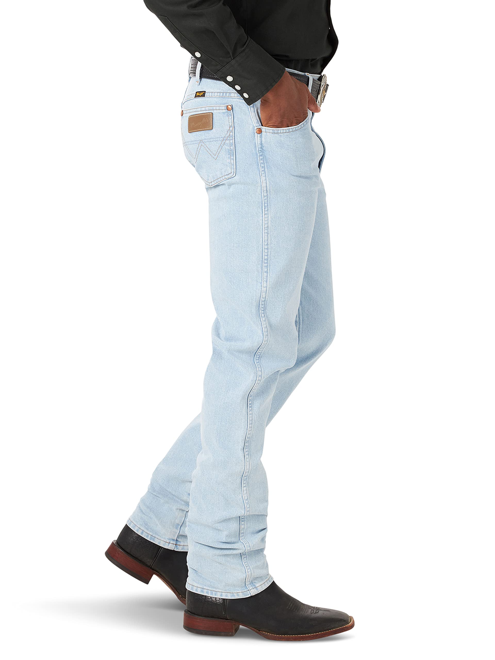 Mua Wrangler Men's Cowboy Cut Active Flex Original Fit Jean trên Amazon Mỹ  chính hãng 2023 | Giaonhan247