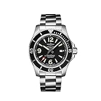 Breitling Superocean Automatic 44 Black Dial Mens Watch A17367D71B1A1 Bracelet, Bracelet