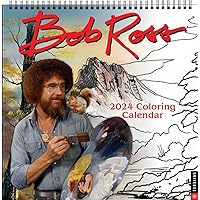 Bob Ross 2024 Coloring Wall Calendar Bob Ross 2024 Coloring Wall Calendar Calendar