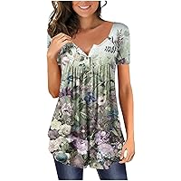 Butterfly Top Workout Tops for Women Womens Blouses and Tops Dressy Plus Size Crop Tops for Women White T Shirt Western Shirts for Women Women Tops Cute Tops for Women Green Multi 3XL
