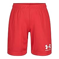 Under Armour Boys' Performance Soccer Short, Elastic Waistband and Logo Detail