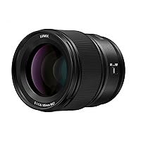 LUMIX S Series Camera Lens, 85mm F1.8 L Mount Interchangeable Lens for Mirrorless Full Frame Digital Cameras, S-S85, Black