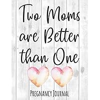 Two Moms Are Better Than One: Lesbian Pregnancy Journal for Mommies - Best Week by Week Diary Book With Prenatal Checklists, Guided Prompts, Love Letters to Baby, and Much More Two Moms Are Better Than One: Lesbian Pregnancy Journal for Mommies - Best Week by Week Diary Book With Prenatal Checklists, Guided Prompts, Love Letters to Baby, and Much More Paperback Hardcover