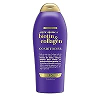 OGX Biotin & Collagen Extra Strength Volumizing Conditioner for Thicker, Fuller Hair, 25.4 fl oz