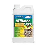 Monterey Nematode Control - Organic Gardening Control of Plant Parasitic Nematodes - 1 Quart - Apply with Sprayer, or as Drench