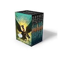 Percy Jackson and the Olympians 5 Book Paperback Boxed Set (w/poster) Percy Jackson and the Olympians 5 Book Paperback Boxed Set (w/poster) Product Bundle Hardcover Paperback Audio CD