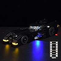 LED Lighting Kit Designed for Batman vs The Joker Chase Compatible with Lego 76224 Batmobile Building Set - Not Include Model