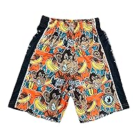 Flow Society Mad Monkey Boys Lacrosse Shorts | Boys LAX Shorts | Lacrosse Shorts for Boys | Kids Athletic Shorts for Boys