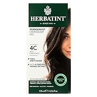 Herbatint Haircolor Kit Ash Chestnut 4C - 4 fl oz