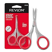 Cuticle Scissors, Curved Blade Cuticle Trimmer, Cuticle Nail Care, High Precision Blade, Easy Grip, Stainless Steel (Pack of 1)