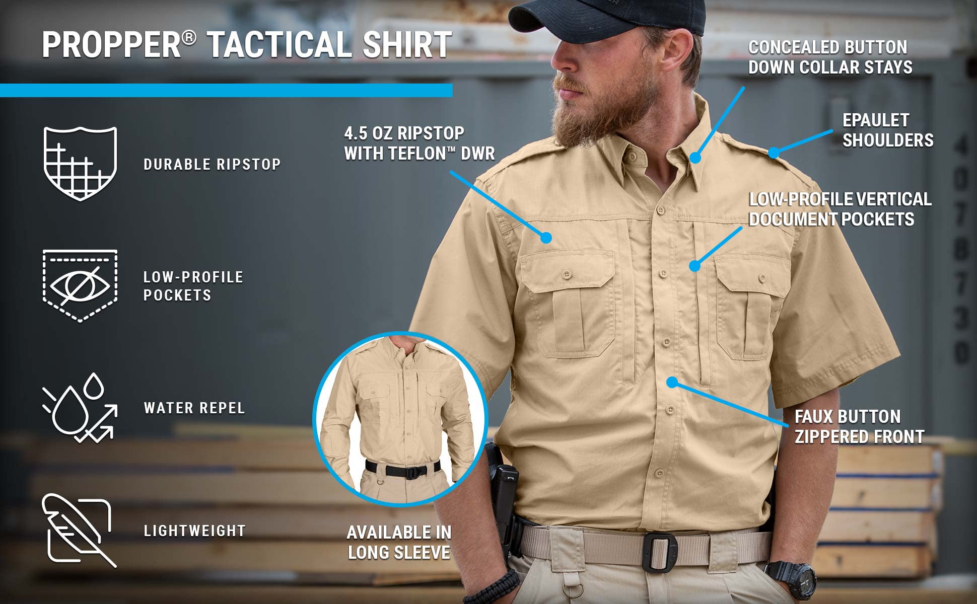 Propper Short Sleeve Tactical Shirt