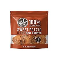 Wholesome Pride Sweet Potato Chews 100% All-Natural Single Ingredient Dog Treats, 16 oz