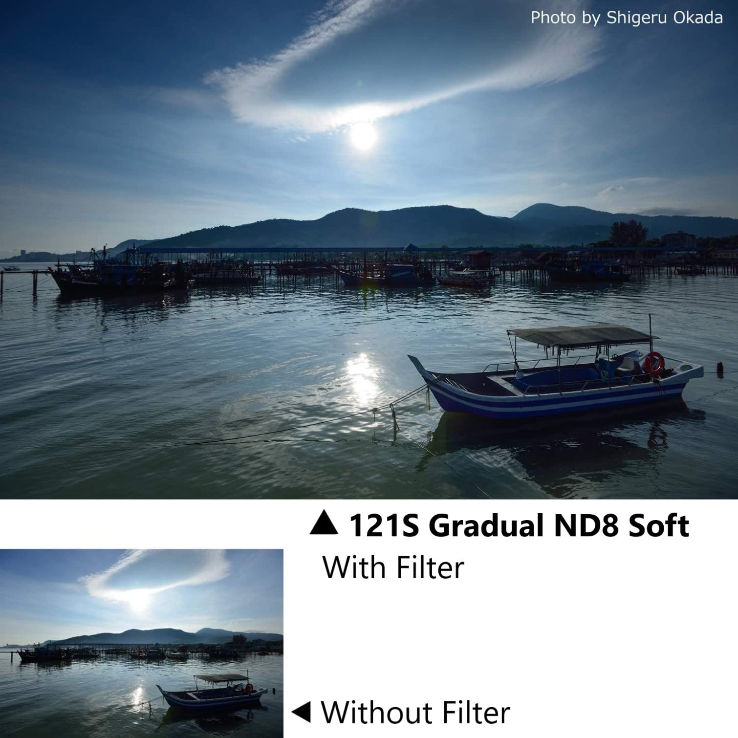 Cokin Square Filter Gradual ND Creative Kit Plus - Includes M (P) Series Filter Holder, Gnd 1-Stop (121L), Gnd 2-Stop (121M), Gnd 3-Stop Soft (121S)